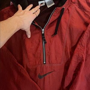 Vintage Center Check Nike Windbreaker
